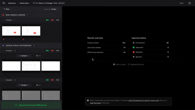 New inspect panel